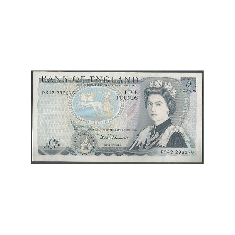 Inglaterra, 5 Pounds ND1980-7 P378c