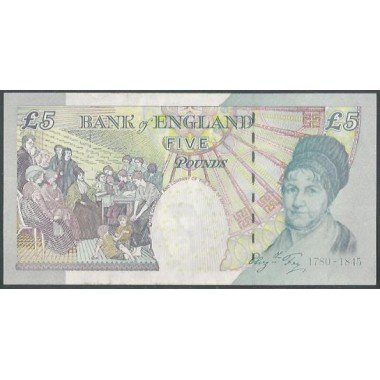Inglaterra, 5 Pounds 2002 (04) P391c