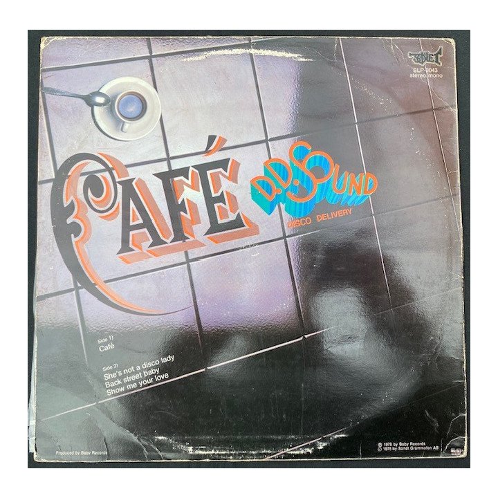 D D Sound Disco delivery Cafe - Usa 1978 reverso