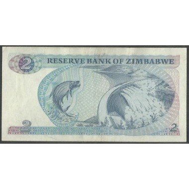 Zimbabwe, 2 Dollars 1994 P1d