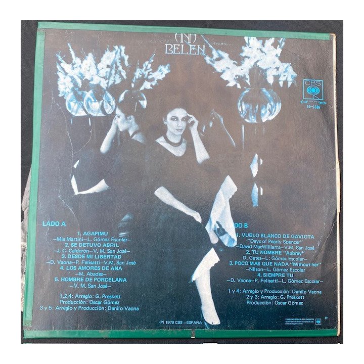 Ana Belen Ana - Colombia 1979 reverso