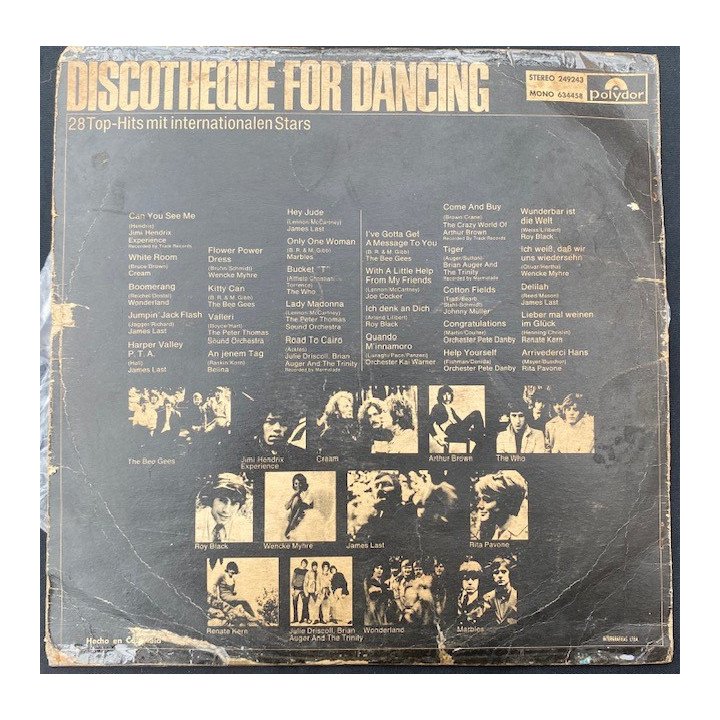Discotheque for dancing - Colombia reverso