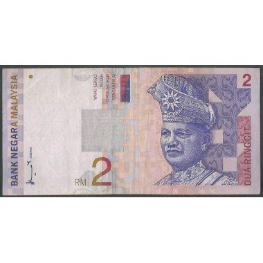 Malaysia, 2 Ringgit ND1996-9 P40a