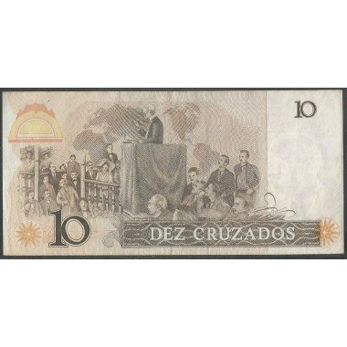 Brasil, 10 Cruzados ND1987 P209b