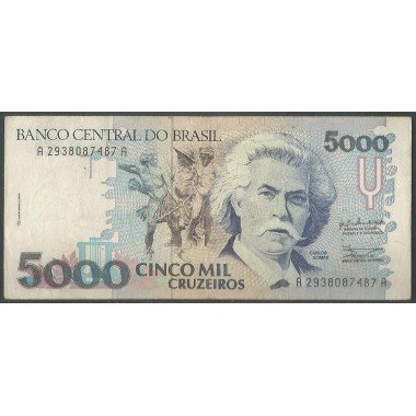 Brasil, 5.000 Cruzeiros ND1993 P232a