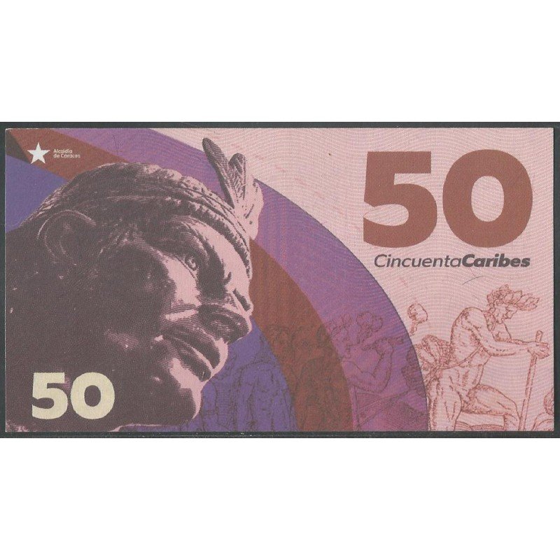 Venezuela - Alcaldia de Caracas, 50 Caribes ND