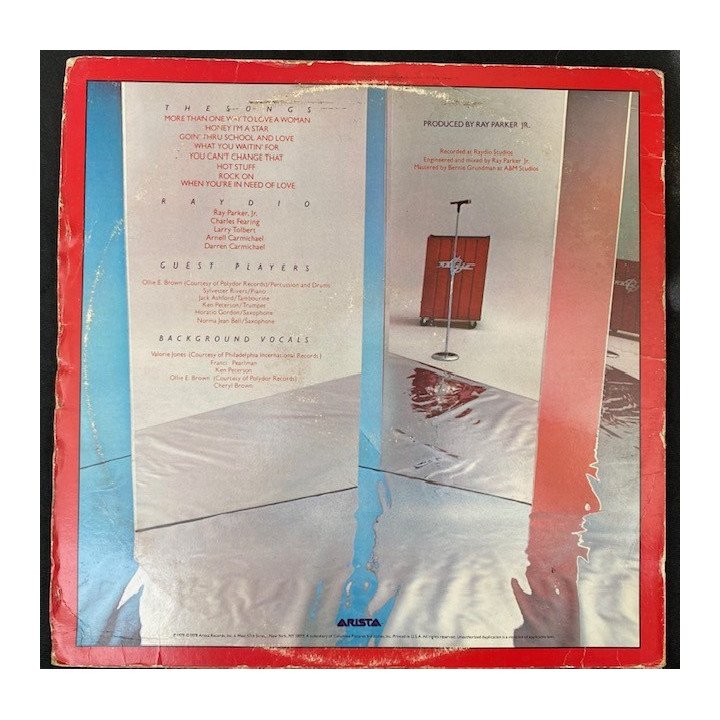 Raydio Rock on - Usa 1979 reverso