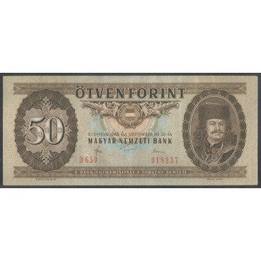 Hungria, 50 Forint 30 Sep...