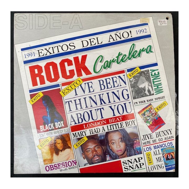 Rock cartelera 1991-1992 - Colombia 1991