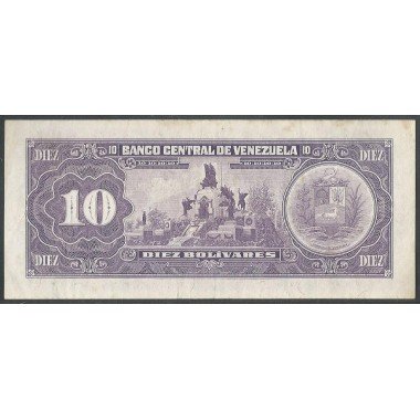Venezuela, 10 Bolivares 31 May 1990 K8 P61b