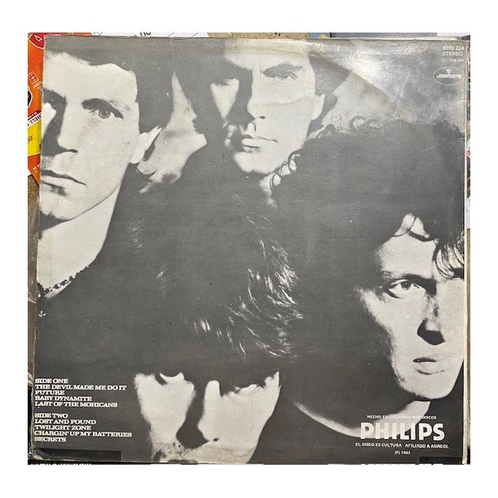Golden Earring Cut - Colombia 1983 reverso