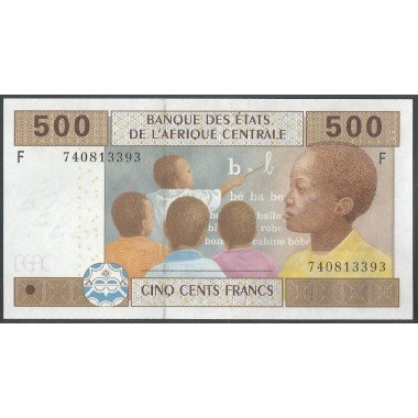 Guinea Ecuatorial, 500 Francs 2002 P506F