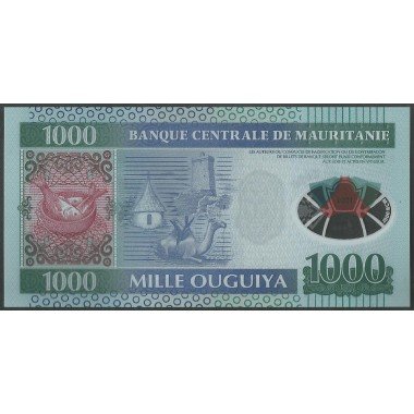 Mauritania, 1.000 Ouguiya 28 Nov 2014 P19