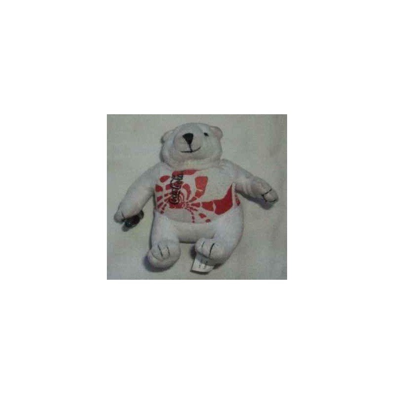 Oso Coca-Cola Botella En Mano Perú 9 cm X 12 cm X 6 cm