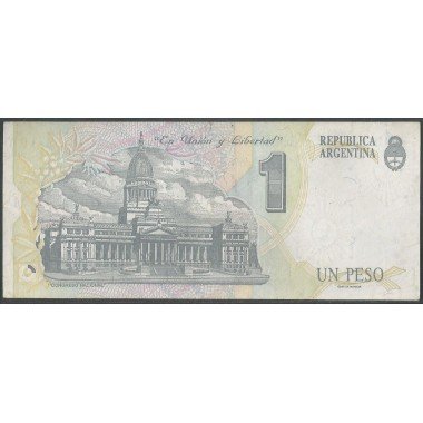 Argentina, 1 Peso ND1993 Serie D P339b