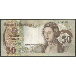 Portugal 50 Escudos 28 May 1968 P174a