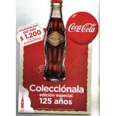 Plegable Botella Conmemorativa 125 Años