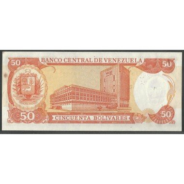 Venezuela, 50 Bolivares 13 Oct 1998 W 8 Dig P65g