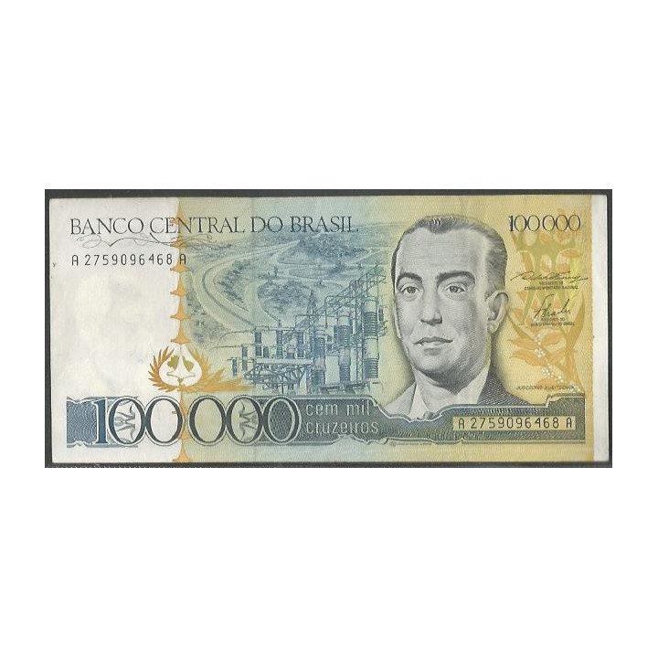 Brasil 100.000 Cruzeiros ND1985 P205
