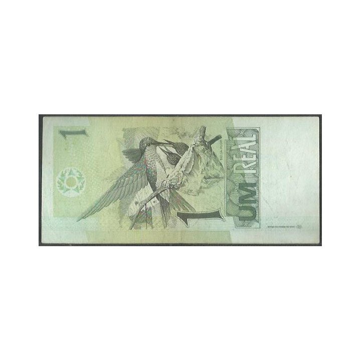 Brasil 1 Real ND1997- P243Ae reverso