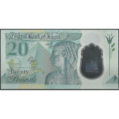 Egipto 20 Pounds 2023 P82