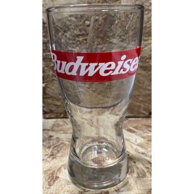 Vaso Budweiser 14 cm X 6 cm