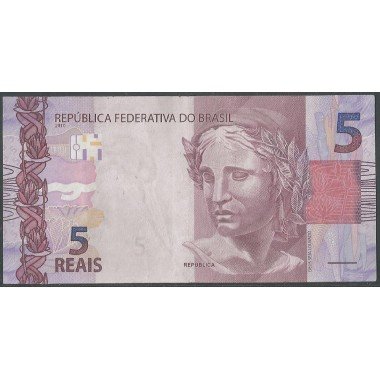 Brasil, 5 Reales 2010 I P253g