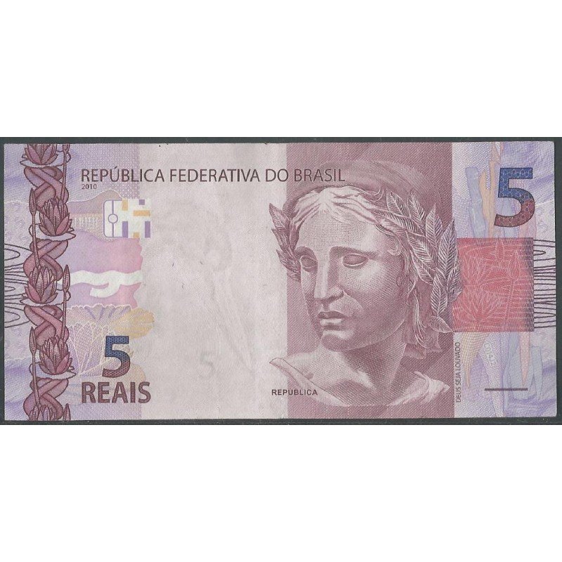Brasil, 5 Reales 2010 I P253g