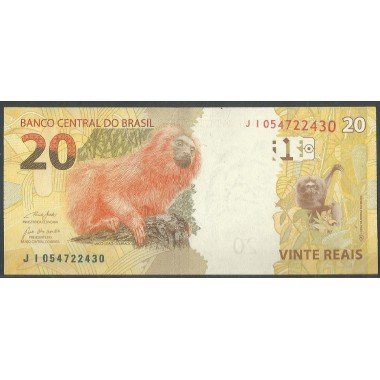 Brasil, 20 Reales 2010 J P255j