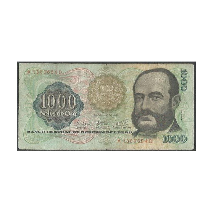 Peru 1.000 Soles 22 Jul 1976 P116