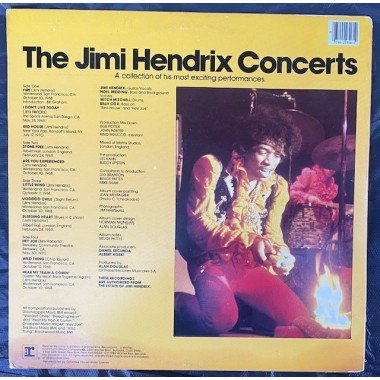 Jimi Hendrix - The Jimi Hendrix concerts - Usa