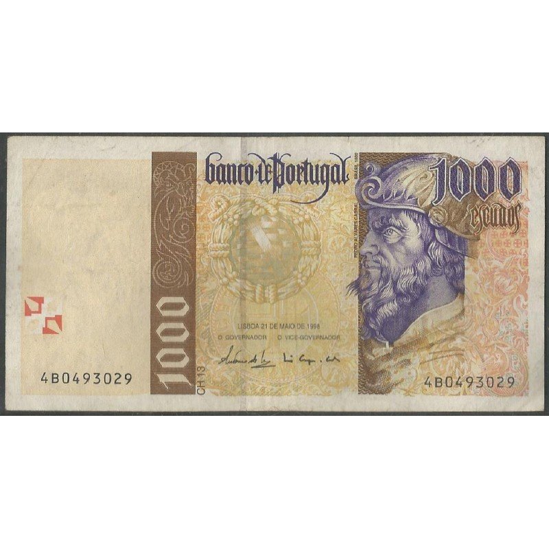 Portugal, 1.000 Escudos 21 May 1998 P188c