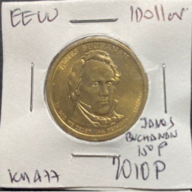 Estados Unidos 1 Dollar - Serie presidentes 2010 a 2016