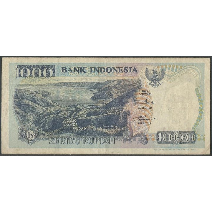Indonesia 1.000 Rupias 1992 (99) P129h