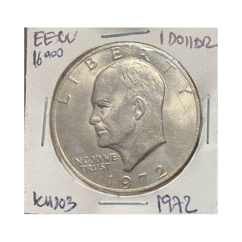 Estados Unidos 1 Dollar Eisenhower 1971-8 KM203