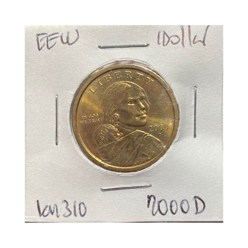 Estados Unidos 1 Dollar Sacagawea 2000-8 KM310