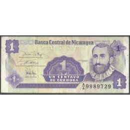 Nicaragua 1 Centavo 1991 P167