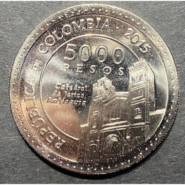 Colombia 5.000 PESOS 2015 Santa Madre Laura Montoya Upegui