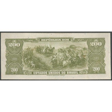 Brasil, 200 Cruzeiros ND1964 Firma 13  P171b