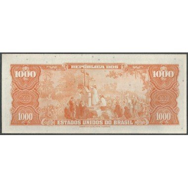 Brasil, 1 Cruzeiro Novo ND1966-7 Firma 15 P187b