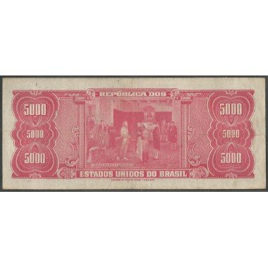 Brasil, 5 Cruzeiros nuevos ND1966-7 P188b