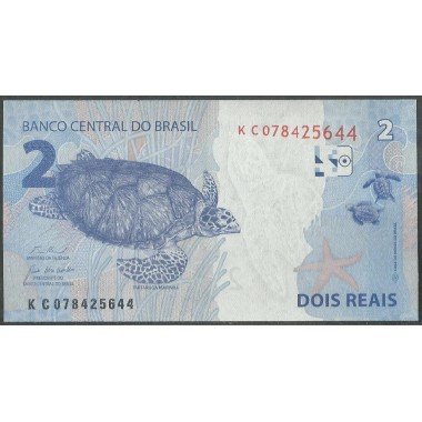 Brasil, 2 Reales 2010 K P252A