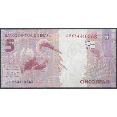 Brasil, 5 Reales 2010 J P253g