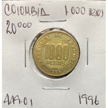 Colombia 1.000 Pesos 1996-8 JER449