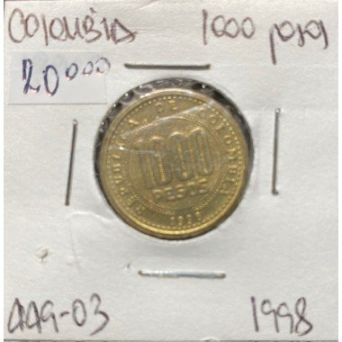 Colombia 1.000 Pesos 1996-8 JER449