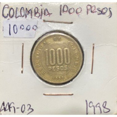 Colombia 1.000 Pesos 1996-8 JER449