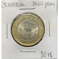 Colombia 1.000 Pesos 2012 -