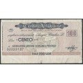 Italia - Il Credito Artigiano, 100 Lire ND