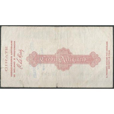 Italia - Il Credito Artigiano, 100 Lire ND