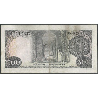 Billete de 500 Pesos 1 Abr 1979 BGW390
